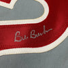 Framed Autographed/Signed Bill Buckner 35x39 Chicago Grey Baseball Jersey JSA COA by Hall of Fame Sports Memorabilia