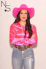 Let Er Buck Luxury Western Pearl Snap Rodeo Shirt by Neon Spur