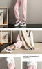 Women Harem Pants Drawstring Fleece Long Sweatpants Sports Casual Pants