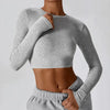 🧘‍♀️ Women’s Slim Fit Long Sleeve Yoga Top by FitiqueFit