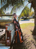 Rebel Yell Horse & Leopard Print Reversible Duster by Lil Bee's Bohemian
