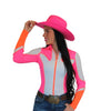 Howdy Lightning Zip Rodeo Shirt by Neon Spur