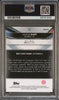Graded 2022 Topps Bowman Best University Jaxson Dart #96 Refractor Rookie RC Football Card PSA 10 Gem Mint