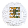 Fourth Grade Camo Lighting Bolt Shirt - Back To School Tee by Madi Moosh