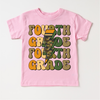 Fourth Grade Camo Lighting Bolt Shirt - Back To School Tee by Madi Moosh