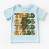Third Grade Camo Lighting Bolt Shirt - Back To School Tee by Madi Moosh