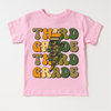 Third Grade Camo Lighting Bolt Shirt - Back To School Tee by Madi Moosh