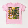 First Grade Camo Lighting Bolt Shirt - Back To School Tee by Madi Moosh