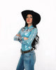 Marvel-ous Metallic Pearl Snap Rodeo Shirt by Neon Spur