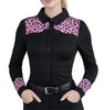 Cheetah Snap Schooling Shirt by Neon Spur