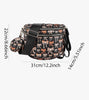 Cheetah Bows Crossbody Crescent Bag by Neon Spur