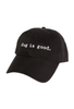 Hat: Dog is Good Signature (Black) by Dog is Good