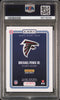 Graded 2024 Panini Instant NFL Michael Penix Jr #14 Draft Night Rookie RC Football Card PSA 8 Near Mint