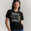 French Bulldog T-shirt Black by Bestia Dog Gear