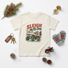 SLEIGH ALL DAY TODDLER CHRISTMAS MONSTER TRUCK TEE - BEIGE by LITTLE RAD THINGS