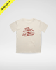 GREATEST DAY IN RACING TEE - CREAM (FRONT ONLY) by LITTLE RAD THINGS