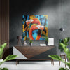 Flamingos Brushed Aluminium Dibond Wall Art by Insigneart USA