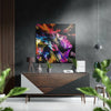 Feel the Music Brushed Aluminium Dibond Wall Art by Insigneart USA