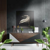 Ballerina Brushed Aluminium Dibond Wall Art by Insigneart USA