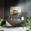To the Road Brushed Aluminium Dibond Wall Art by Insigneart USA