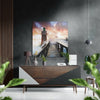 Lighthouse Brushed Aluminium Dibond Wall Art by Insigneart USA