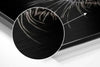 Black Panther Brushed Aluminium Dibond Wall Art by Insigneart USA