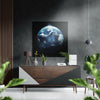 Earth Brushed Aluminium Dibond Wall Art by Insigneart USA