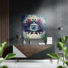 The Eye Brushed Aluminium Dibond Wall Art by Insigneart USA