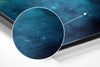 Space Traveller Brushed Aluminium Dibond Wall Art by Insigneart USA