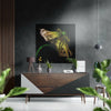 Flower Brushed Aluminium Dibond Wall Art by Insigneart USA