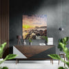 Sunset Brushed Aluminium Dibond Wall Art by Insigneart USA