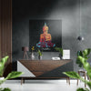 Buddha Brushed Aluminium Dibond Wall Art by Insigneart USA