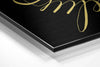 Believe in Impossible Brushed Aluminium Dibond Wall Art by Insigneart USA