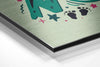 Start Now Brushed Aluminium Dibond Wall Art by Insigneart USA