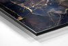 Splash Brushed Aluminium Dibond Wall Art by Insigneart USA