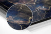Splash Brushed Aluminium Dibond Wall Art by Insigneart USA