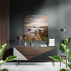 Coast Brushed Aluminium Dibond Wall Art by Insigneart USA