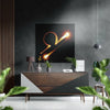 Libra Brushed Aluminium Dibond Wall Art by Insigneart USA