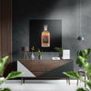 Whiskey Brushed Aluminium Dibond Wall Art by Insigneart USA