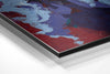 Marilyn Monroe Brushed Aluminium Dibond Wall Art by Insigneart USA