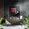 Scorpio Brushed Aluminium Dibond Wall Art by Insigneart USA