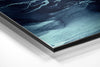 Blue Brushed Aluminium Dibond Wall Art by Insigneart USA