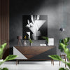 Buildings Brushed Aluminium Dibond Wall Art by Insigneart USA
