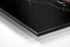 Black Panther Brushed Aluminium Dibond Wall Art by Insigneart USA
