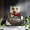 Elephant Brushed Aluminium Dibond Wall Art by Insigneart USA