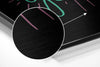 Believe in Yourself Brushed Aluminium Dibond Wall Art by Insigneart USA