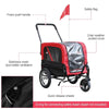 2-in-1, 3 Wheel Pet Jogging Stroller Bike Trailer by Furr Baby Gifts