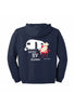 Zip Hoodie: Never RV Alone by Dog is Good