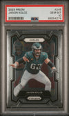 Graded 2023 Panini Prizm Jason Kelce #245 Football Card PSA 10 Gem Mint