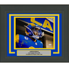 Framed Autographed/Signed Aaron Donald Los Angeles LA Rams 11x14 Football Photo JSA COA #2